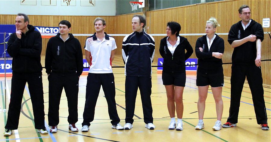 Saisonfinale des Badmintonteams des Sport-Club Itzehoe