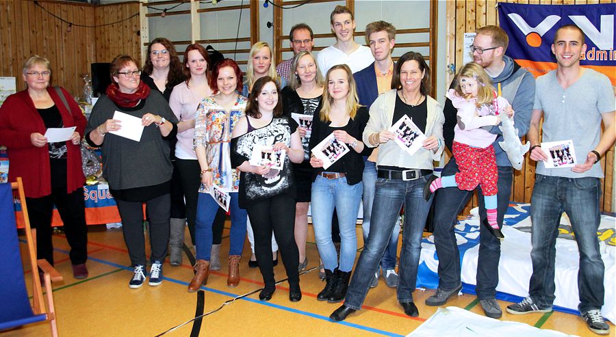 Saisonfinale des Badmintonteams des Sport-Club Itzehoe