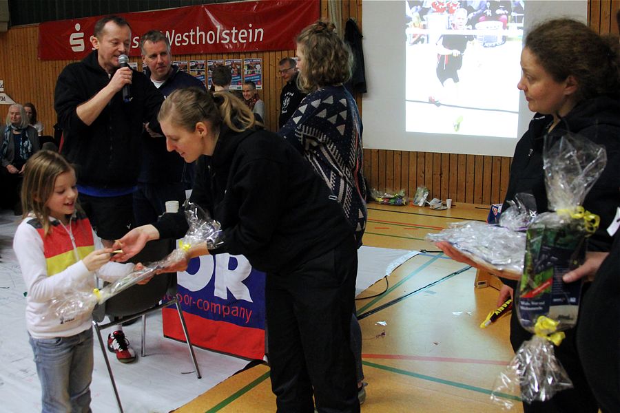 Saisonfinale des Badmintonteams des Sport-Club Itzehoe