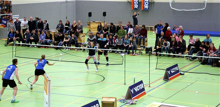 Saisonfinale des Badmintonteams des Sport-Club Itzehoe