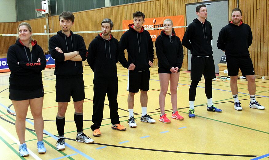 Saisonfinale des Badmintonteams des Sport-Club Itzehoe