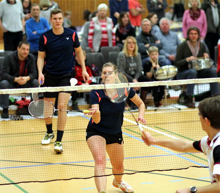 Saisonfinale des Badmintonteams des Sport-Club Itzehoe