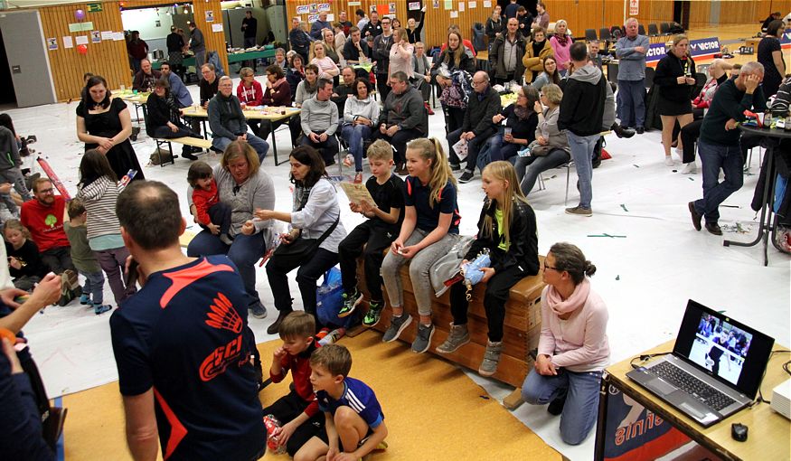 Saisonfinale des Badmintonteams des Sport-Club Itzehoe