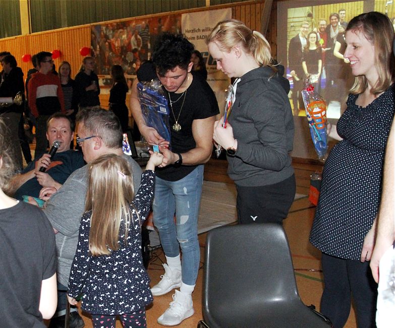 Saisonfinale des Badmintonteams des Sport-Club Itzehoe