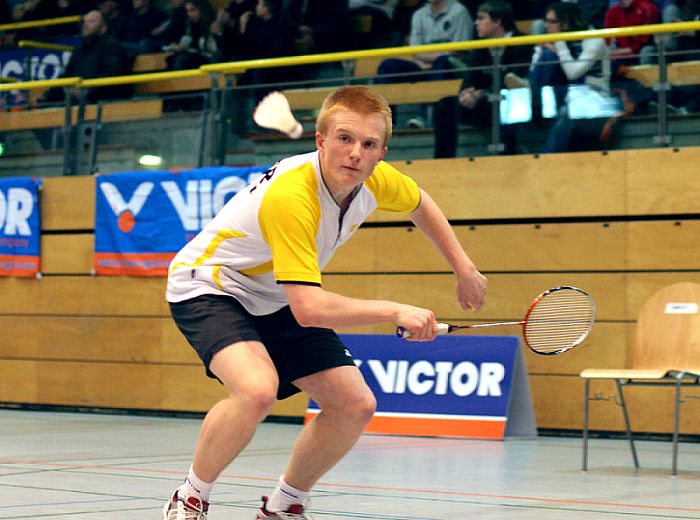 Deutsche Badminton-Jugendmeisterschaften U 15, U 17 und U 19 am 08.02.2009 in Lübeck,  © Foto: Frank Kossiski