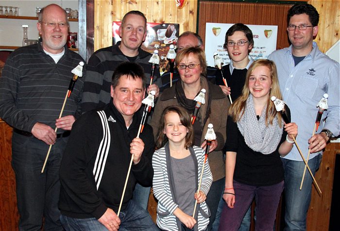 Badminton-Training mit Kristof Hopp beim Sport-Club Itzehoe