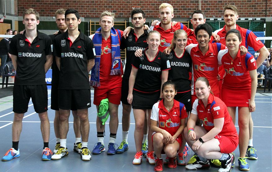 TSV Trittau und Union Lüdinghausen, © Badmintonfotos von Frank Kossiski