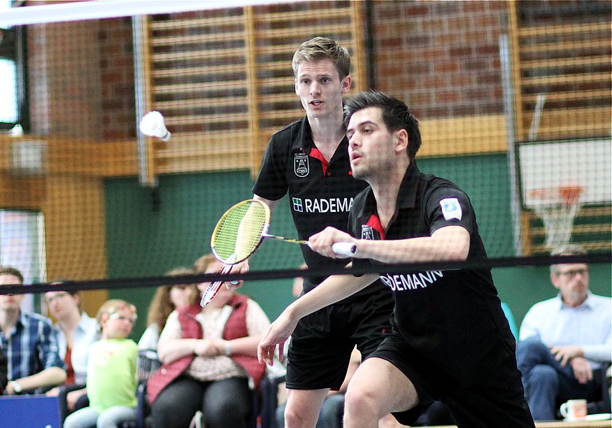 Josche Zurwonne und Nick Fransman, © Badmintonfotos von Frank Kossiski