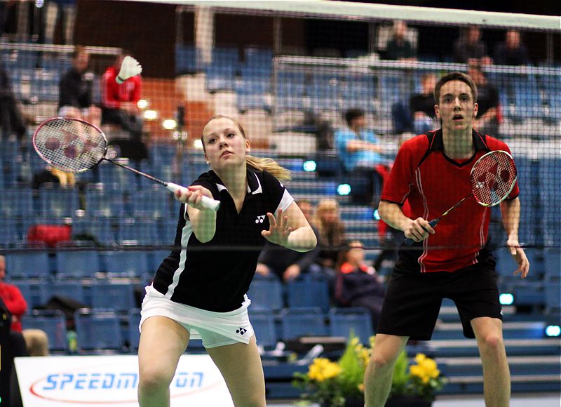 Franziska Volkmann und Mark Lamsfuß, © Badmintonfotos von Frank Kossiski