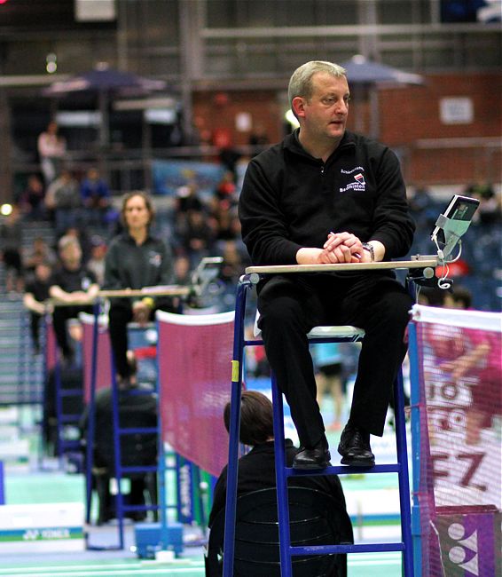 Schiedsrichter, © Badmintonfotos von Frank Kossiski