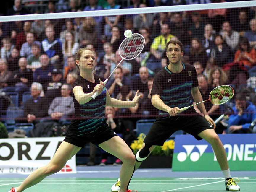 Isabel Herttrich und Mark Lamsfuß, © Badmintonfotos von Frank Kossiski