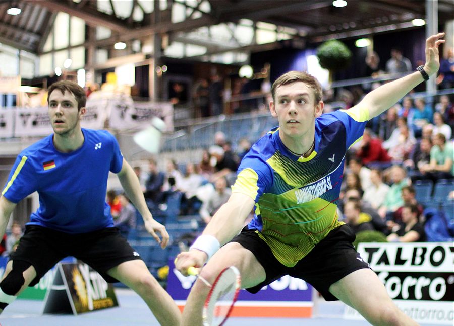 Marvin Seidel und Mark Lamsfuß, © Badmintonfotos von Frank Kossiski