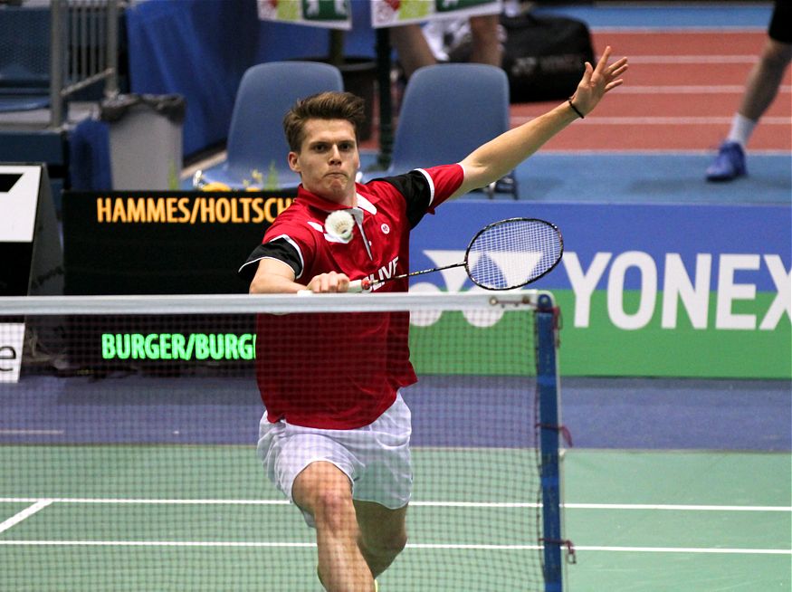 Jonas Burger, © Badmintonfotos von Frank Kossiski