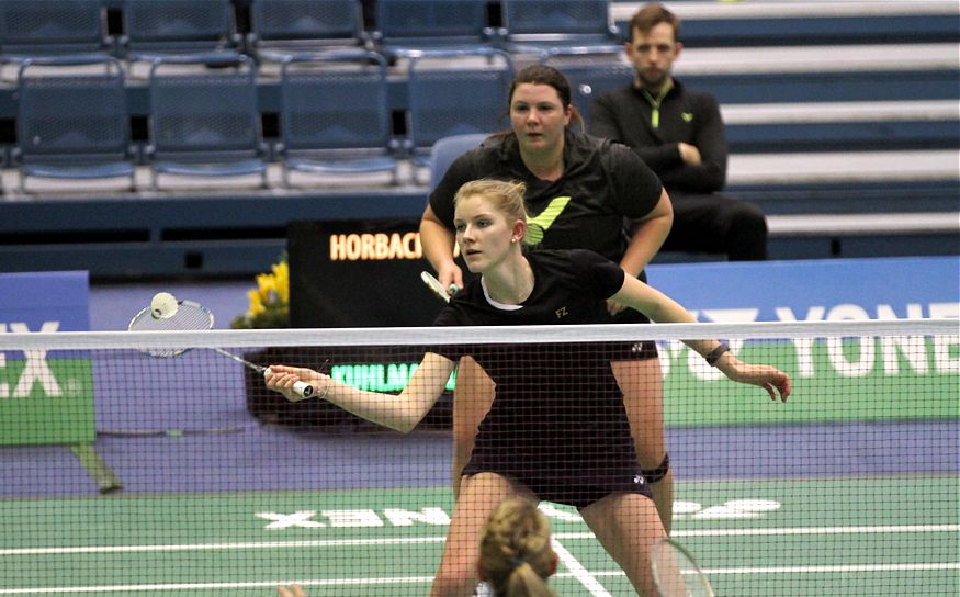 Romina Plöger und Patricia Kuhlmann, © Badmintonfotos von Frank Kossiski