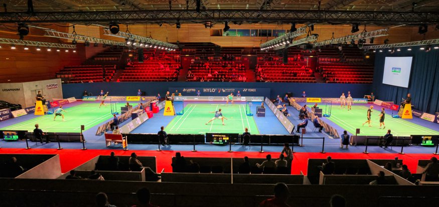 Badminton-European Championships, Saarbrücken, Saarlandhalle, © Badmintonfotos von Frank Kossiski