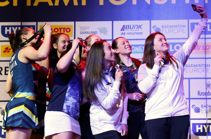 Badminton-European Championships, Saarbrücken, Saarlandhalle, © Badmintonfotos von Frank Kossiski