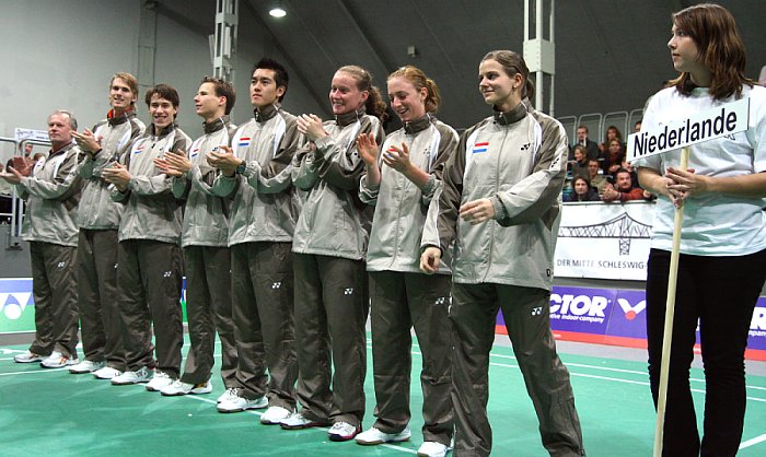 Badminton-Länderspiel Deutschland - Niederlande