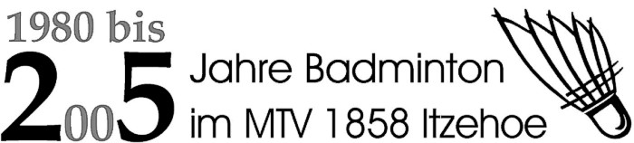 25 Jahre Badminton im MTV Itzehoe