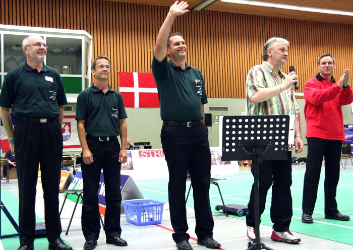 U 19 Badminton-Länderspiel Deutschland - Dänemark in Itzehoe