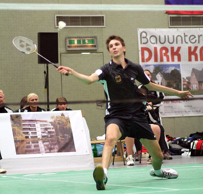 U 19 Badminton-Länderspiel Deutschland - Dänemark in Itzehoe