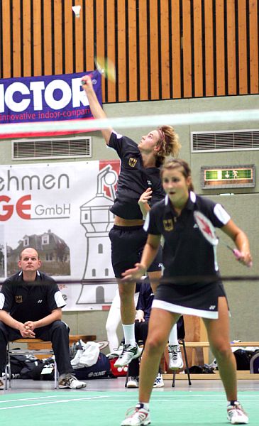 U 19 Badminton-Länderspiel Deutschland - Dänemark in Itzehoe