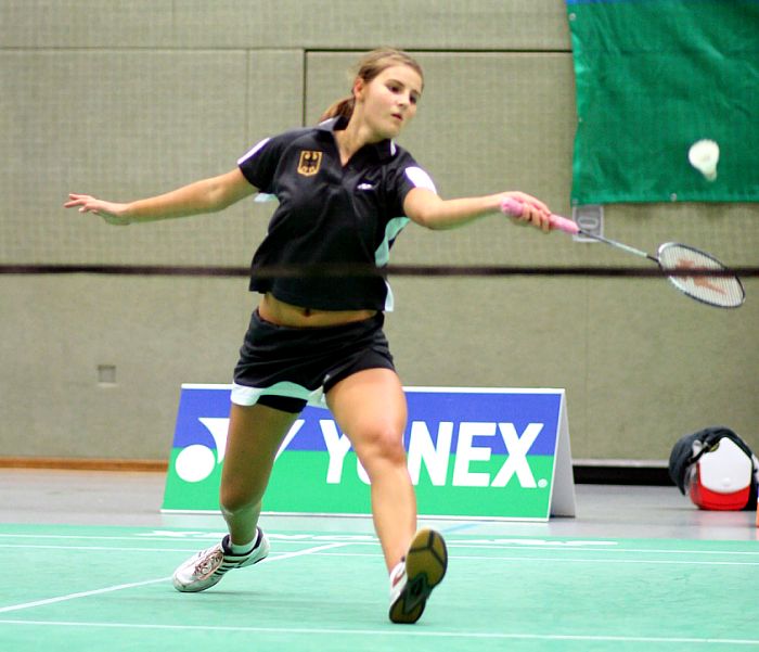 U 19 Badminton-Länderspiel Deutschland - Dänemark in Itzehoe