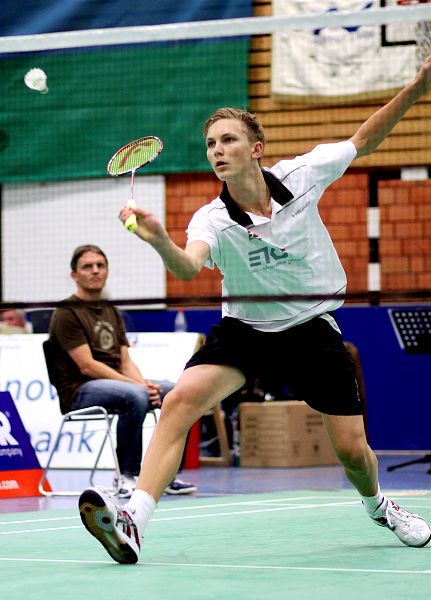 Badminton-Länderspiel Badminton-Länderspiel U 19 Deutschland - Dnemark am 18.08.2010 in Neustadt am Rbenberge, © Fotos von Frank Kossiski