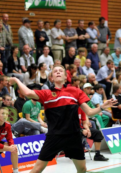 Badminton-Länderspiel U 19 Deutschland - Dnemark am 19.08.2010 in Moringen, © Fotos von Frank Kossiski, © Fotos von Frank Kossiski