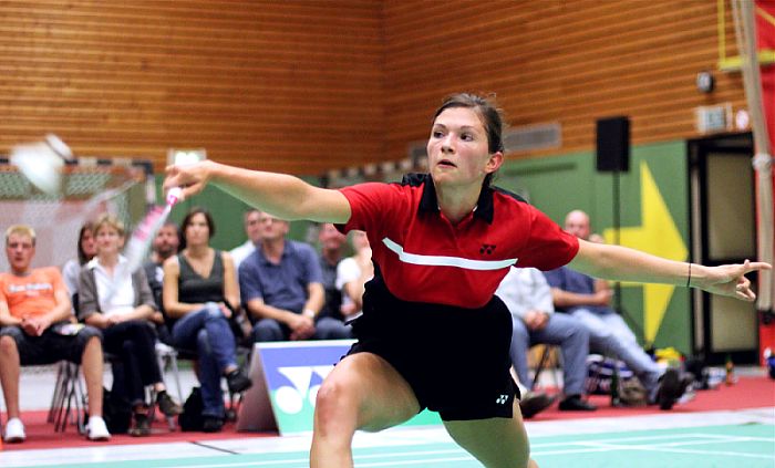 Badminton-Länderspiel U 19 Deutschland - Dnemark am 19.08.2010 in Moringen, © Fotos von Frank Kossiski, © Fotos von Frank Kossiski