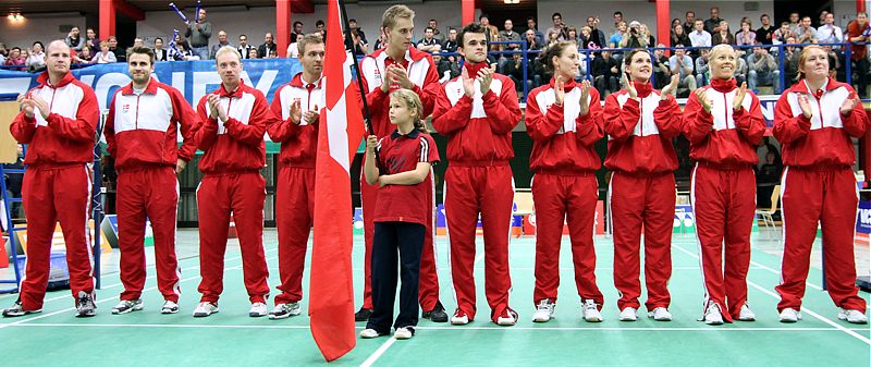 Badminton-Länderspiel Deutschland - Dnemark am 01.10.2010 in Hamburg, © Fotos von Frank Kossiski