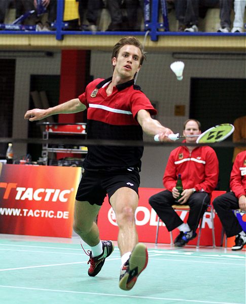 Badminton-Länderspiel Deutschland - Dnemark am 01.10.2010 in Hamburg, © Fotos von Frank Kossiski