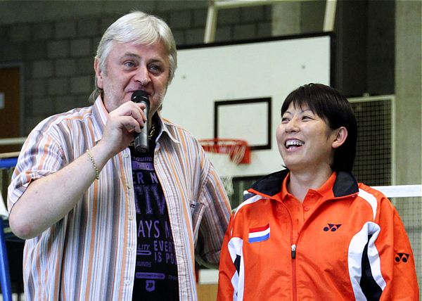 Badminton-Länderspiel Deutschland -Niederlande am 31.05.2011 in Emden, © Fotos von Frank Kossiski