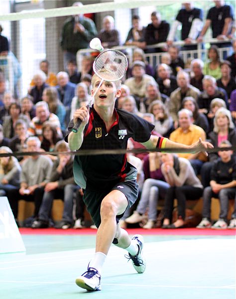 Badminton-Länderspiel Deutschland -Niederlande am 31.05.2011 in Emden, © Fotos von Frank Kossiski