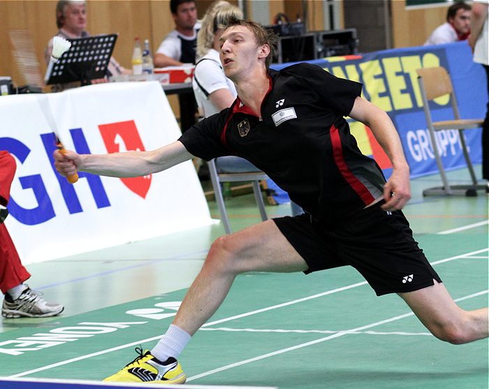 Badminton-Länderspiel Deutschland -Niederlande am 31.05.2011 in Emden, © Fotos von Frank Kossiski