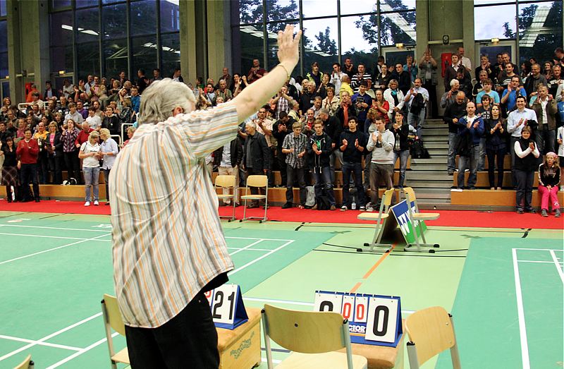 Badminton-Länderspiel Deutschland -Niederlande am 31.05.2011 in Emden, © Fotos von Frank Kossiski