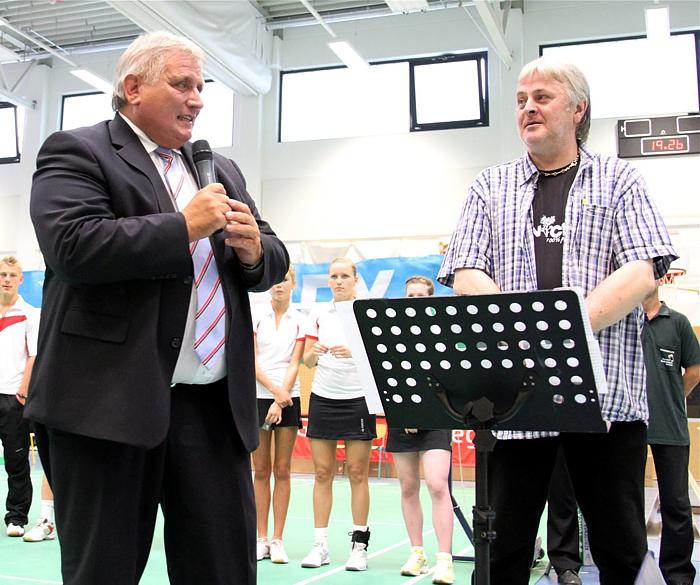 Badminton-Länderspiel U 19 Deutschland - Dnemark am 24.08.2011 in Mölln, © Fotos von Frank Kossiski