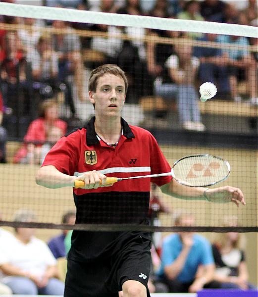 Badminton-Länderspiel U 19 Deutschland - Dnemark am 24.08.2011 in Mölln, © Fotos von Frank Kossiski