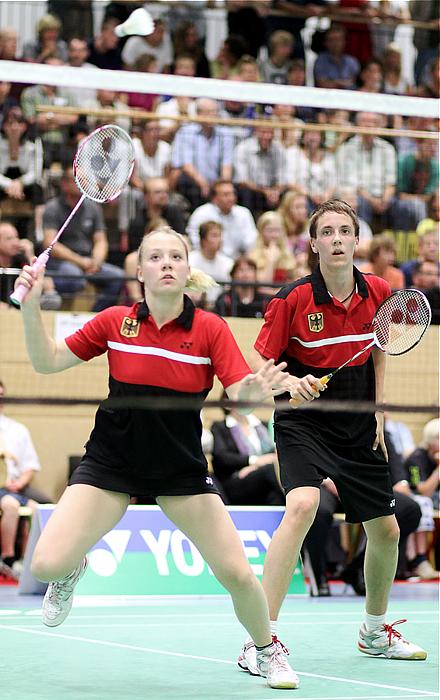 Badminton-Länderspiel U 19 Deutschland - Dnemark am 24.08.2011 in Mölln, © Fotos von Frank Kossiski