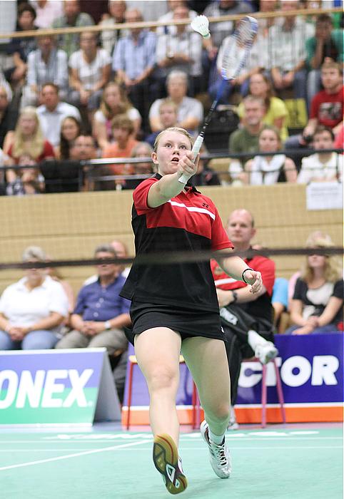 Badminton-Länderspiel U 19 Deutschland - Dnemark am 24.08.2011 in Mölln, © Fotos von Frank Kossiski