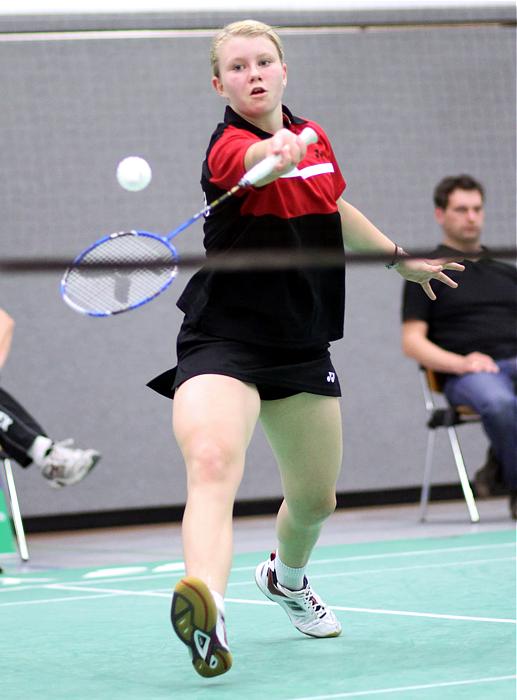 Badminton-Länderspiel U 19 Deutschland - Dnemark am 25.08.2011 in Vechta, © Fotos von Frank Kossiski