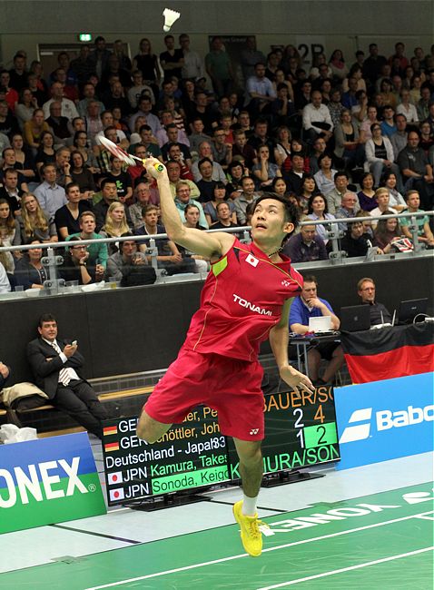 Keigo Sonoda, © Badmintonfotos von Frank Kossiski