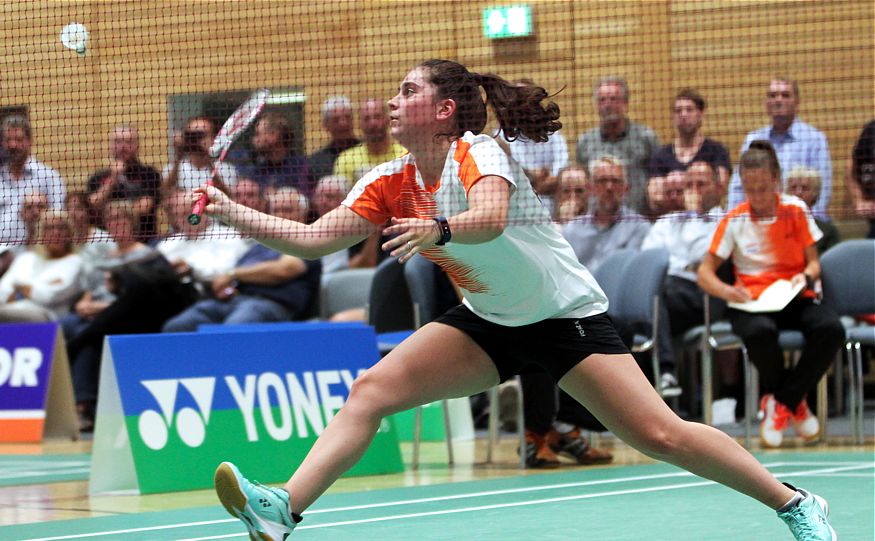 Badminton-Länderspiel Deutschland - Niederlande in Brokdorf, ausgerichtet durch den Sport-Club Itzehoe