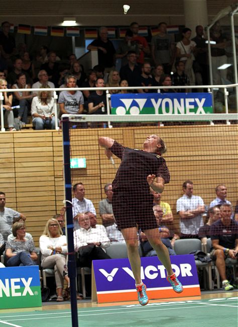 Badminton-Länderspiel Deutschland - Niederlande in Brokdorf, ausgerichtet durch den Sport-Club Itzehoe