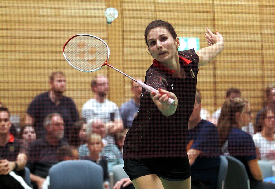 Badminton-Länderspiel Deutschland - Niederlande in Brokdorf, ausgerichtet durch den Sport-Club Itzehoe