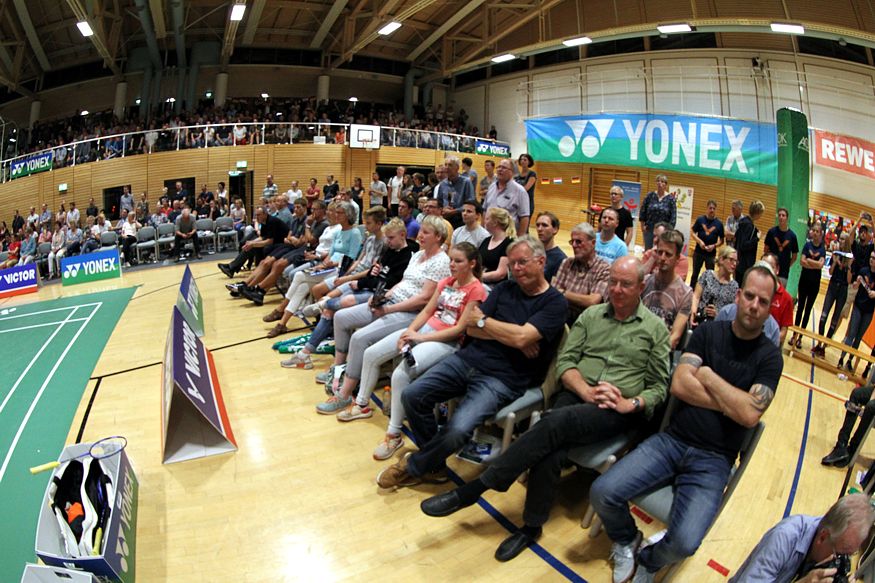 Badminton-Länderspiel Deutschland - Niederlande in Brokdorf, ausgerichtet durch den Sport-Club Itzehoe