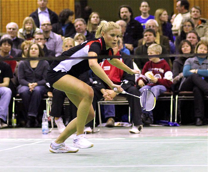 Badminton-Länderspiel Deutschland - Spanien am Spanien am 27.01.2010 in Kaiserslautern, © Fotos von Frank Kossiski