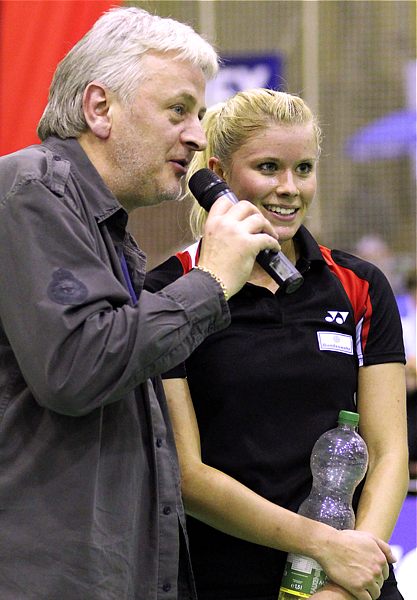 Badminton-Länderspiel Deutschland - Spanien am Spanien am 27.01.2010 in Kaiserslautern, © Fotos von Frank Kossiski