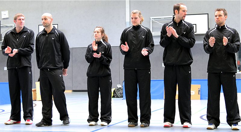 Badminton-2. Bundesliga am 26.02.2011 in Neumnster, BW Wittorf - BC Eintracht Sdring Berlin © Fotos von Frank Kossiski